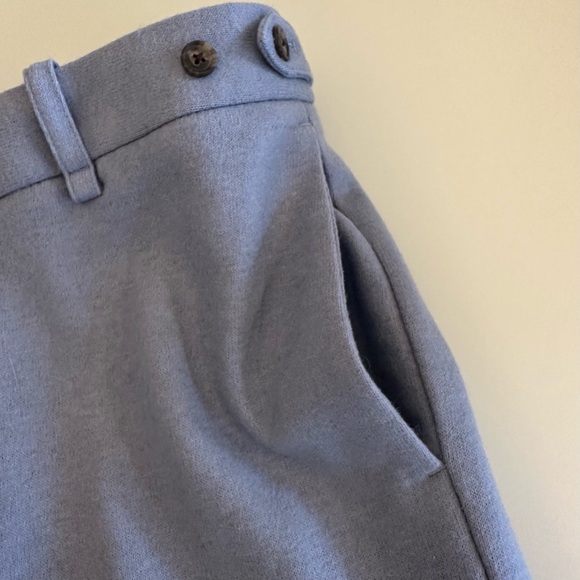 Banana Republic | Light Blue Wool Pants | Size 16 - Picture 10 of 16